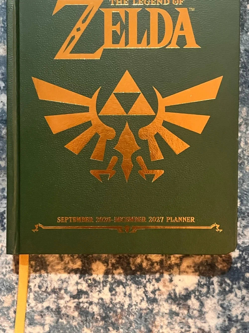 🎉Official Hardcover Zelda Daily Monthly Calendar Planner